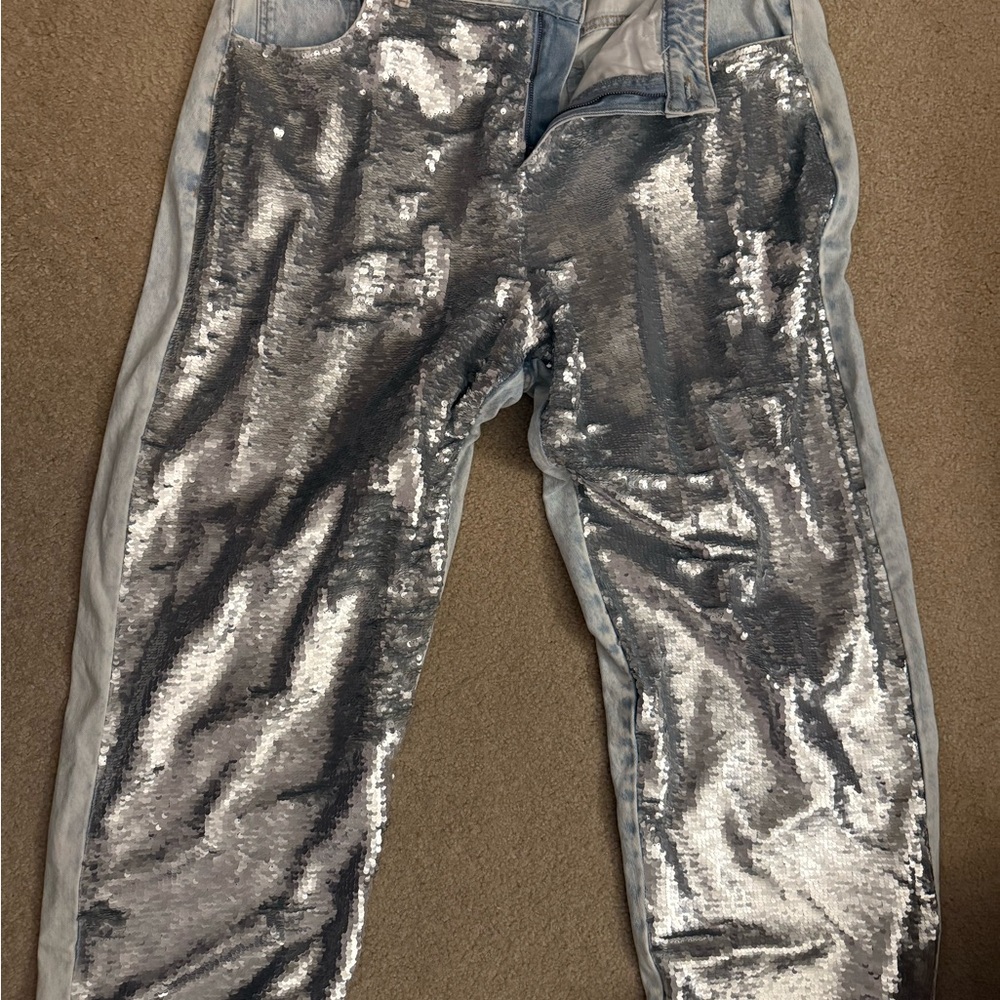 Eloquii Light Wash Blue Denim Jeans